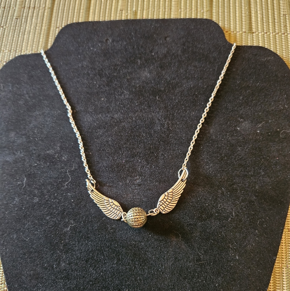 Harry Potter Golden Snitch Necklace